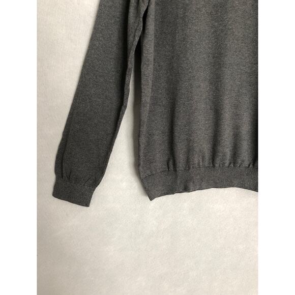 Tommy Hilfiger Men's Size XL Fall Basic Crew Neck Sweater Gray NEW - Picture 3 of 7